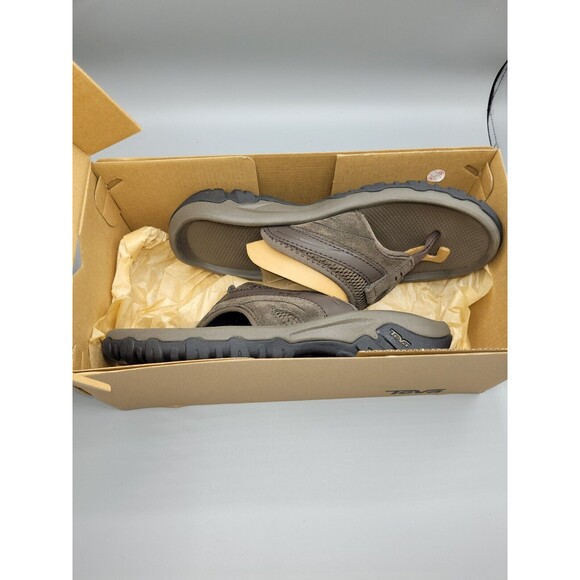 Teva Mens Sandal Size 8 Pajaro Flip Flop Turkish Coffee Tan Brown